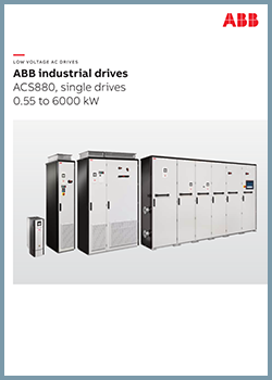ABB ACS880 Endüstriyel Alçak Gerilim Motor Sürücüleri Genel Kataloğu