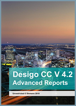 Desigo CC Powermanager Gelişmiş Güç İzleme Raporları PDF